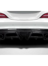2014-2016 Mercedes CLA Class Carbon Creations Burnout Rear Diffuser - 1 Piece                                     - 117817 - Image 4