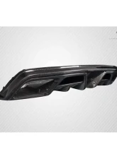 2014-2016 Mercedes CLA Class Carbon Creations Burnout Rear Diffuser - 1 Piece                                     - 117817 - Image 3