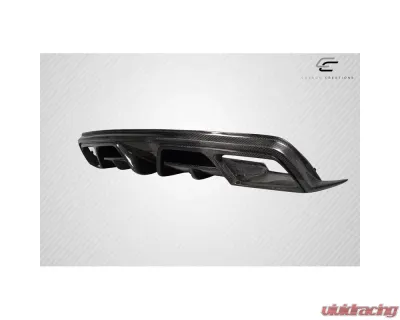 2014-2016 Mercedes CLA Class Carbon Creations Burnout Rear Diffuser - 1 Piece - 117817