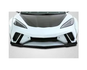 2020-2024 Chevrolet Corvette C8 Carbon Creations Gran Veloce Front Lip Spoiler Air Dam - 1 Piece