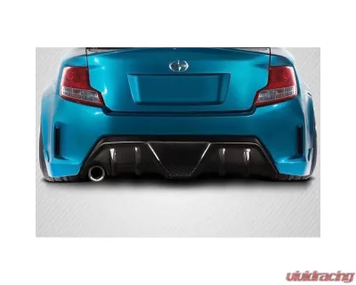 2014-2016 Scion tC Carbon Creations Boss Rear Diffuser - 1 Piece - 117939