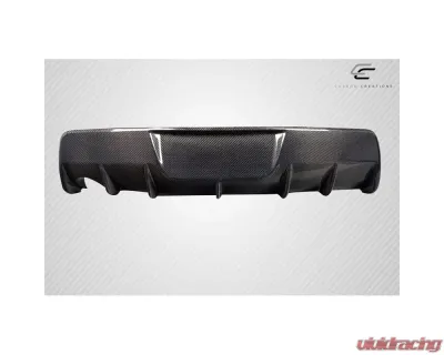 2004-2009 Mazda Mazdaspeed 3 Carbon Creations Corkscrew Rear Diffuser - 1 Piece - 117943