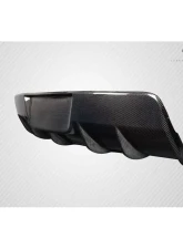 2004-2009 Mazda Mazdaspeed 3 Carbon Creations Corkscrew Rear Diffuser - 1 Piece                                     - 117943 - Image 3