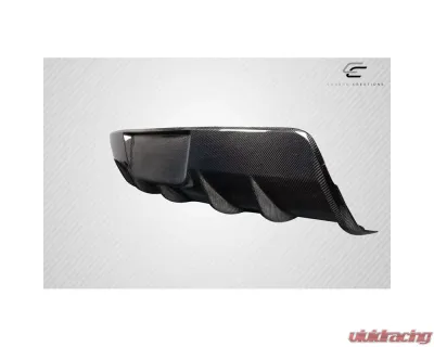 2004-2009 Mazda Mazdaspeed 3 Carbon Creations Corkscrew Rear Diffuser - 1 Piece - 117943
