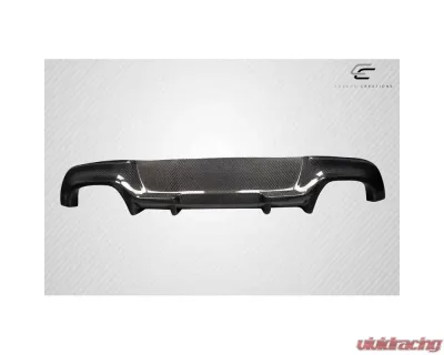 2010-2016 Hyundai Genesis Coupe Carbon Creations Twins Rear Diffuser - 1 Piece - 117967