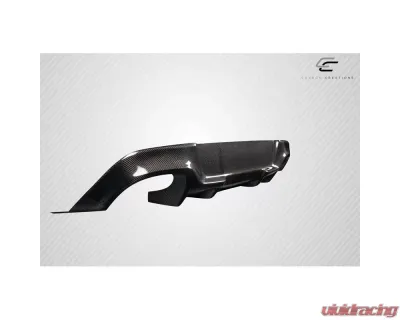 2010-2016 Hyundai Genesis Coupe Carbon Creations Twins Rear Diffuser - 1 Piece - 117967