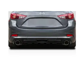 2017-2018 Mazda 3 5dr Hatchback Duraflex MKS Rear Diffuser - 1 Piece