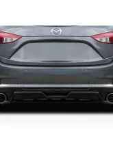 2017-2018 Mazda 3 5dr Hatchback Duraflex MKS Rear Diffuser - 1 Piece                                     - 117970 - Image 4