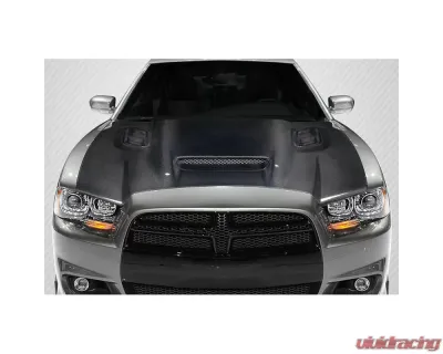 2011-2014 Dodge Charger Carbon Creations Hellcat Redeye Look hood - 1 Piece - 118002