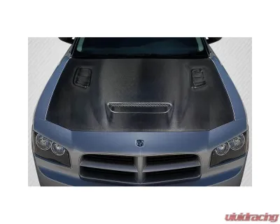 2006-2010 Dodge Charger Carbon Creations Hellcat Redeye Look hood - 1 Piece - 118003