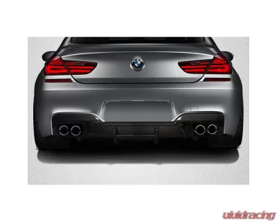 2011-2019 BMW 6 Series F06 F12 F13 Carbon Creations Sceptre Rear Diffuser - 3 Pieces - 118039
