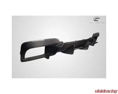 2011-2019 BMW 6 Series F06 F12 F13 Carbon Creations Sceptre Rear Diffuser - 3 Pieces - 118039
