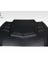 2018-2023 Ford Mustang Duraflex Interceptor Hood - 1 Piece                                     - 118046 - Image 2
