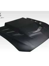 2018-2023 Ford Mustang Duraflex Interceptor Hood - 1 Piece                                     - 118046 - Image 4