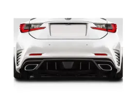 2015-2022 Lexus RC-F Duraflex Downforce Aero Rear Diffuser - 1 Piece