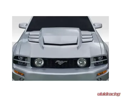 2005-2009 Ford Mustang Duraflex Interceptor Hood - 1 Piece - 118076