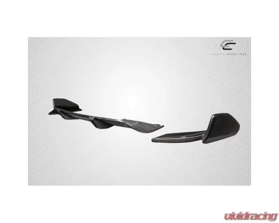 2014-2018 BMW X5 F15 Carbon Creations M Performance Aero Rear Diffuser - 3 Pieces - 118089