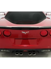 2005-2013 Chevrolet Corvette C6 Duraflex Flow Wave Rear Wing Spoiler - 1 Piece                                     - 118100 - Image 6