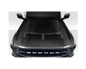2021-2023 Ford Bronco Carbon Creations GT500 Hood - 1 Piece