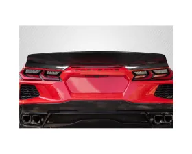 2020-2024 Chevrolet Corvette C8 Carbon Creations Duckbill Rear Wing Spoiler - 1 Piece