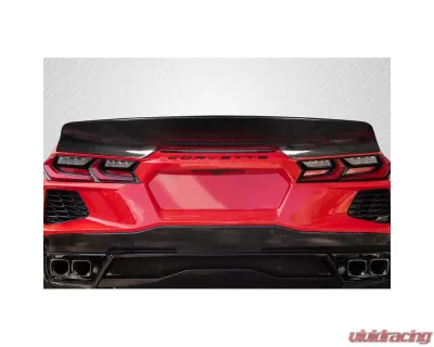 2020-2024 Chevrolet Corvette C8 Carbon Creations Duckbill Rear Wing Spoiler - 1 Piece - 118136