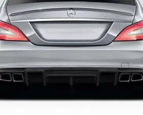 2012-2018 Mercedes W218 CLS63 Duraflex Heaves Rear Diffuser - 1 Piece