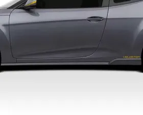 2012-2017 Hyundai Veloster Duraflex Bailer Side Skirt Rocker Panel Splitters -2 Piece