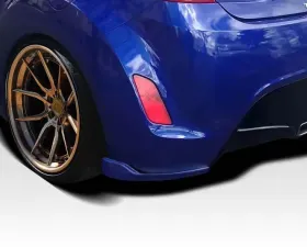 2012-2017 Hyundai Veloster Duraflex Bailer Rear Lip Add On Spoilers - 2 Piece