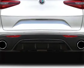 2017-2023 Alfa Romeo Stelvio Duraflex Silkstreak Rear Diffuser - 1 Piece