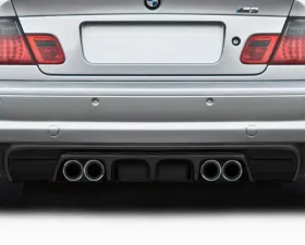 2000-2006 BMW 3 Series M3 E46 2DR Duraflex GT Tune Rear Diffuser- 1 Piece