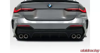 2021-2022 BMW 4 Series G22 Duraflex Avast Rear Diffuser - 3 Piece - 118421