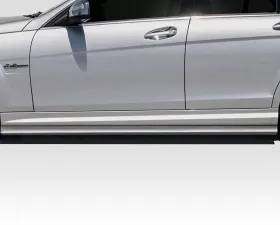 2008-2014 Mercedes Benz C Class W204 Duraflex Radian Side Skirt Roker Panel Splitters - 2 Pieces