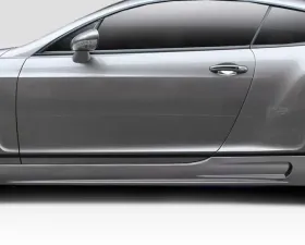 2003-2010 Bentley Continental GT Duraflex Agent Side Skirt Roker Panels - 2 Pieces
