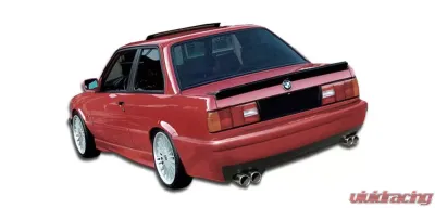 1984-1991 BMW 3 Series E30 2DR 4DR Duraflex CSL Look Rear Bumper Cover - 1 Piece - 119480