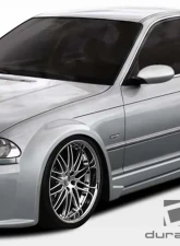 1999-2005 BMW 3 Series E46 4DR Duraflex I-Design Wide Body Front Fender Flares - 2 Piece                                     - 119525 - Image 2