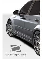 1999-2005 BMW 3 Series E46 4DR Duraflex I-Design Wide Body Front Fender Flares - 2 Piece                                     - 119525 - Image 3