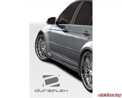 1999-2005 BMW 3 Series E46 4DR Duraflex I-Design Wide Body Front Fender Flares - 2 Piece - 119525