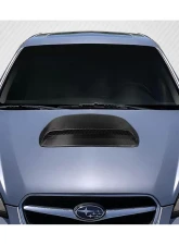 2005-2009 Subaru Legacy Carbon Creations Z Speed Hood Scoop - 1 Piece                                     - 117153 - Image 4