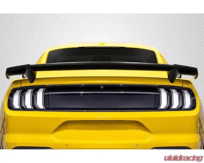 2015-2023 Ford Mustang Carbon Creations Stardust Rear Wing Spoiler - 1 Piece - 117478