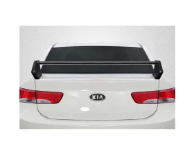 2010-2013 Kia Forte Carbon Creations Soya Rear Wing Spoiler - 3 Pieces