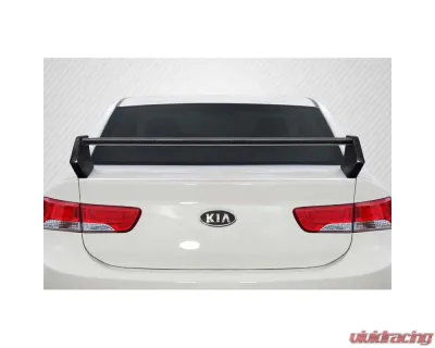 2010-2013 Kia Forte Carbon Creations Soya Rear Wing Spoiler - 3 Pieces - 118436