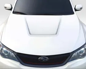 2008-2011 Subaru Impreza 2008-2014 WRX STI Duraflex Vortex Hood - 1 Piece