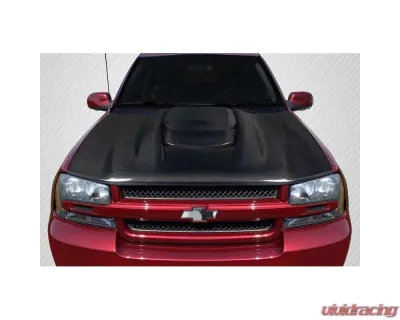 2002-2008 Chevrolet Trailblazer Carbon Creations ZR1 V2 Look Hood - 1 Piece - 119055