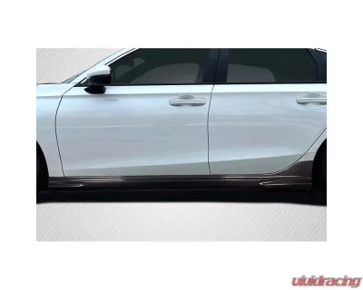 2022-2024 Honda Civic HB Carbon Creations Merella Side Skirt Rocker Panels - 2 Pieces - 119127
