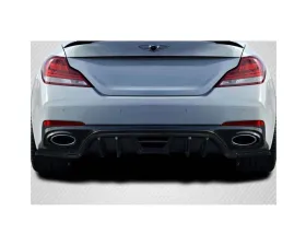 2019-2023 Genesis G70 Carbon Creations Meller Rear Diffuser - 3 Piece