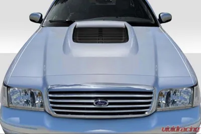 1998-2011 Ford Crown Victoria Duraflex GT500 Look Hood - 1 Piece - 119156