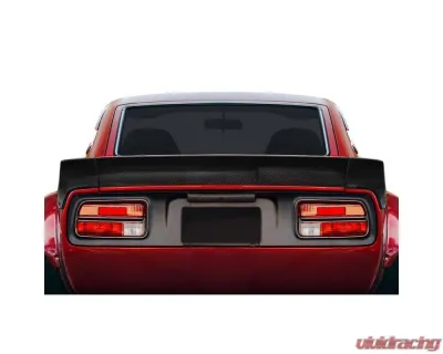 1970-1978 Nissan 240Z 260Z 280Z 2DR Carbon Creations Shakotan Rear Wing Spoiler - 3 Pieces - 118741