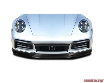 2020-2022 Porsche 992 Carrera Carbon Creations Taveran Front Lip Spoiler Air Dam - 2 Pieces - 118749