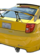 2000-2005 Toyota Celica Duraflex Blits Rear Bumper Cover - 1 Piece                                     - 100176 - Image 6