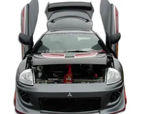 2000-2005 Mitsubishi Eclipse Duraflex Blits Front Bumper Cover - 1 Piece